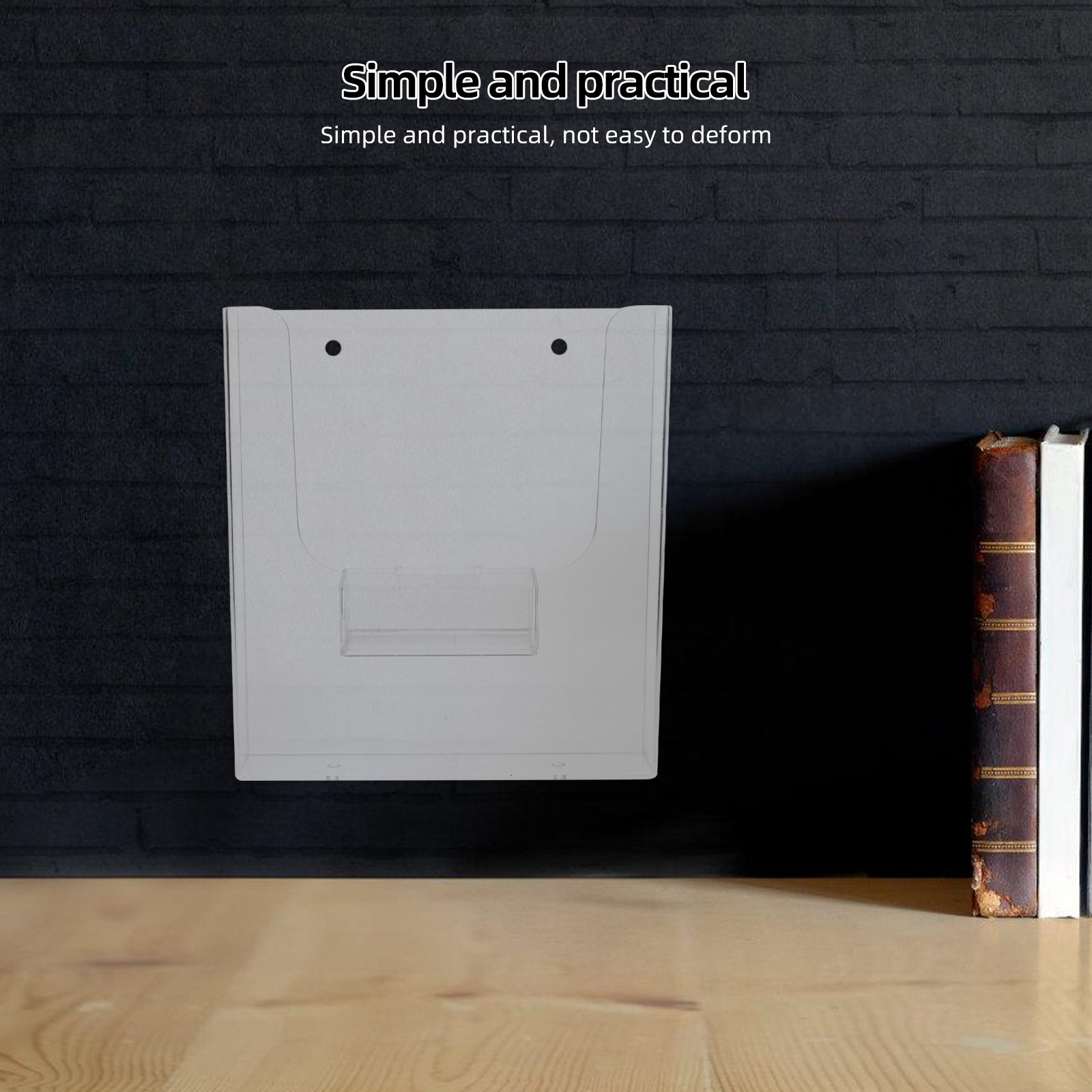 Magazine Holder Rack - Akrylowy uchwyt na dokumenty A4, wiszący