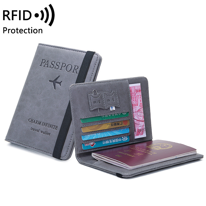 Index Card Holder - Etui na paszport ze skóry PU