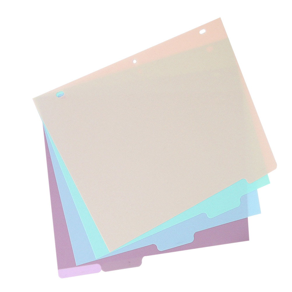 Tab Divider A4 - 1 zestaw matowych przekładek A4 z
