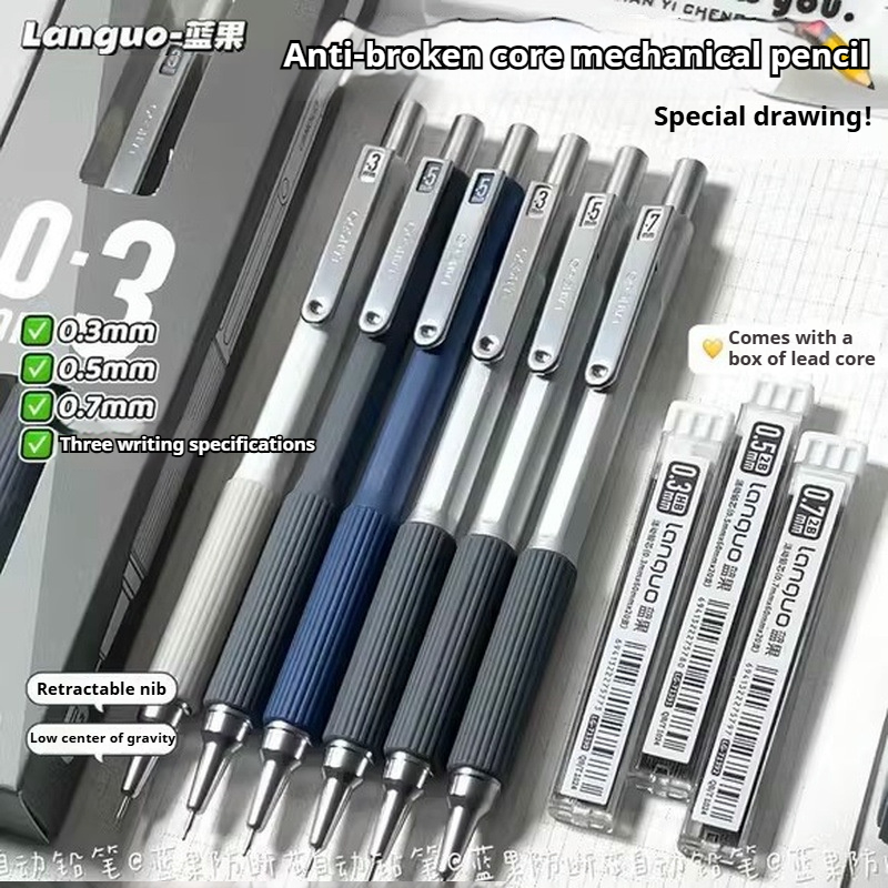 0,3 0,5 0,7 mm zestaw ołówków  – Mechanical Pencil 0.3 recenzja i cena