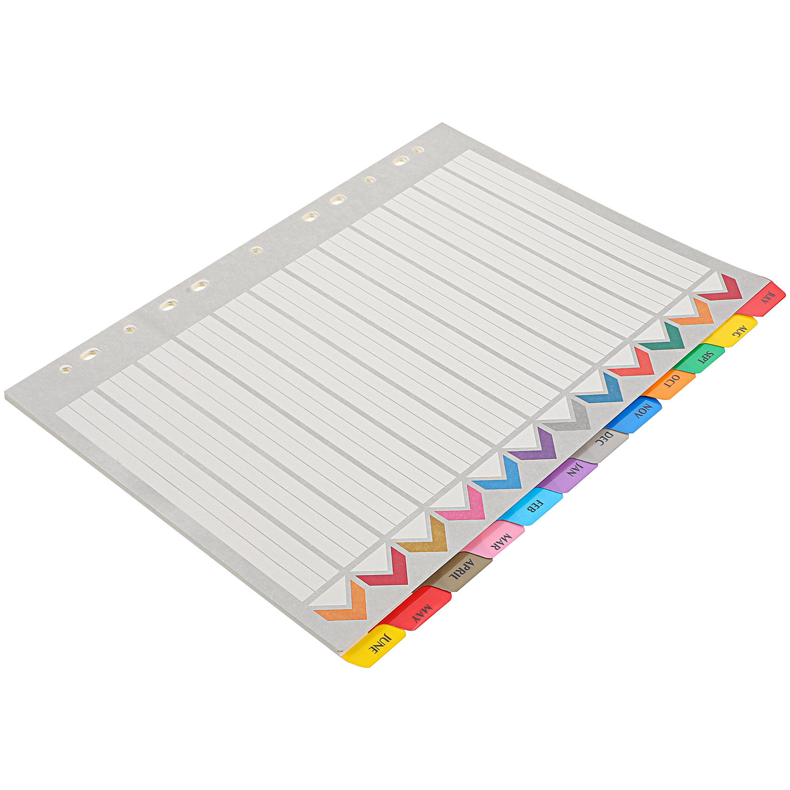 12 przekładek do segregatora,  – Tab Divider A4 recenzja i cena