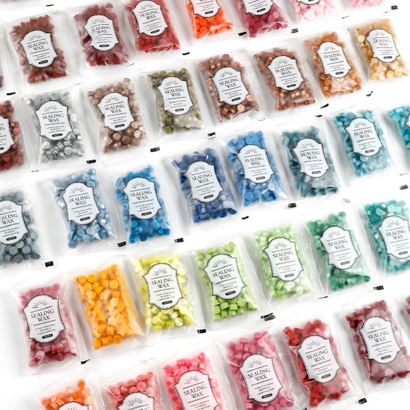200 SZTUK Koraliki woskowe Lak – Wax Seal Stamp Set recenzja i cena