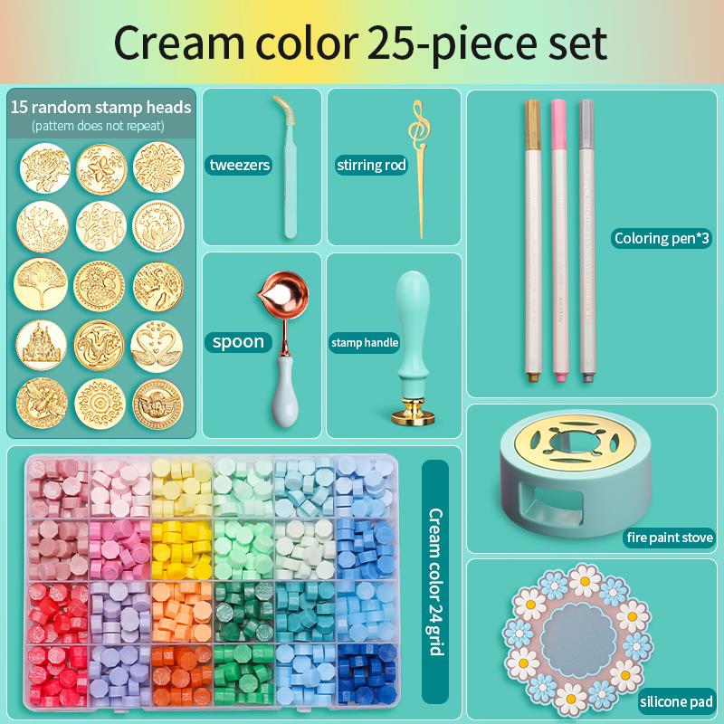 Zestaw do pieczętowania woskie – Wax Seal Stamp Set recenzja i cena