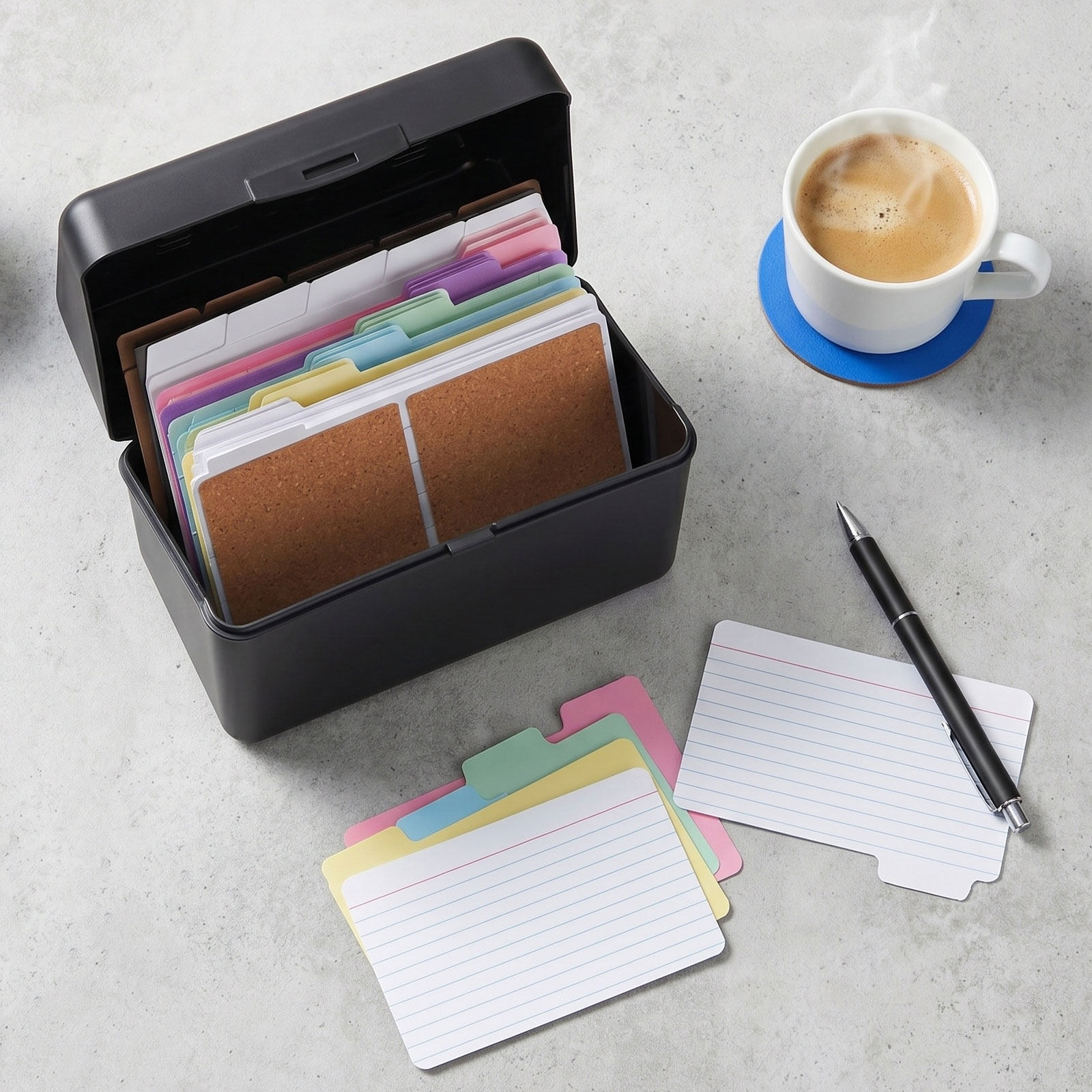 2 zestawy pudełek do przechowy – Card Index Box recenzja i cena