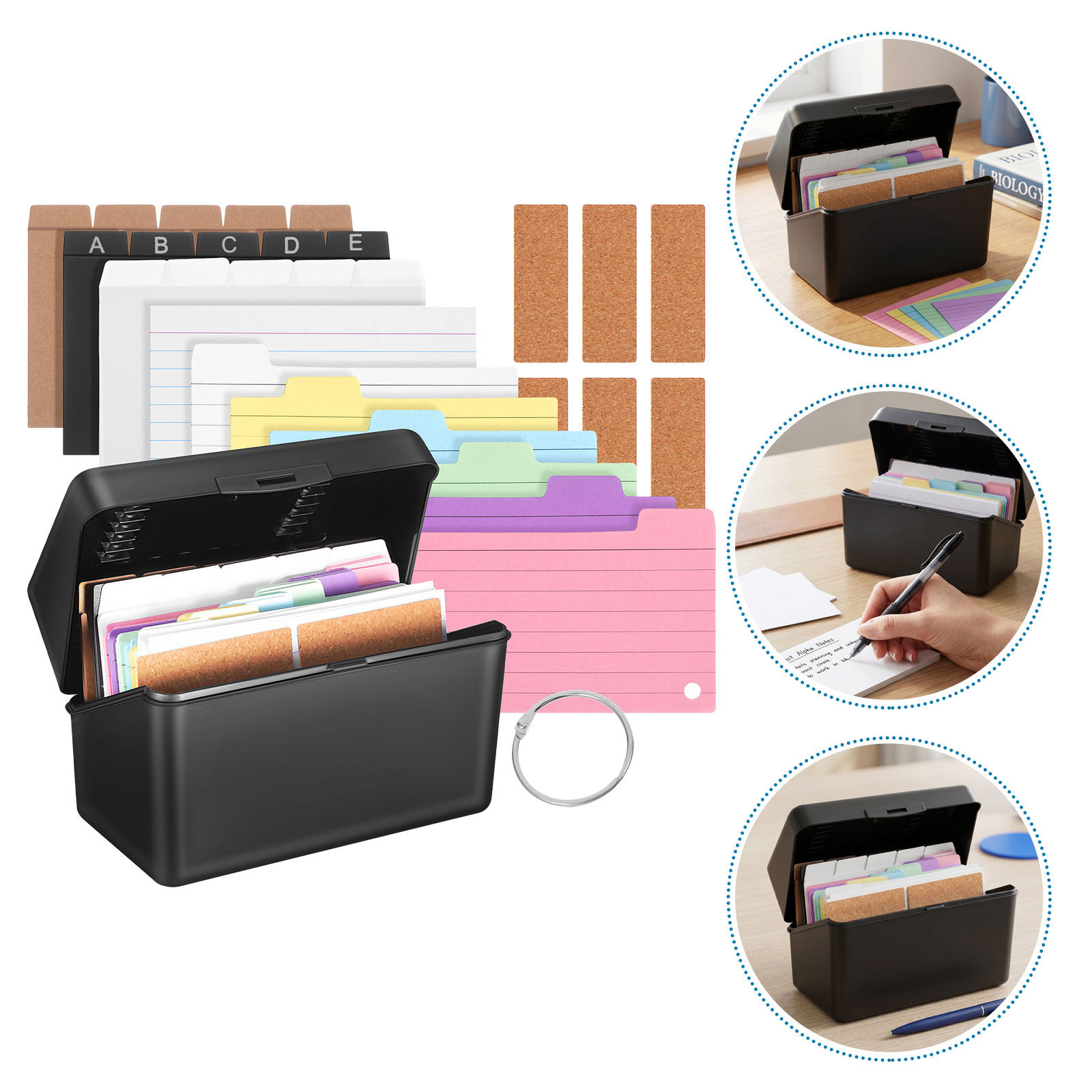2 zestawy pudełek do przechowy – Card Index Box recenzja i cena