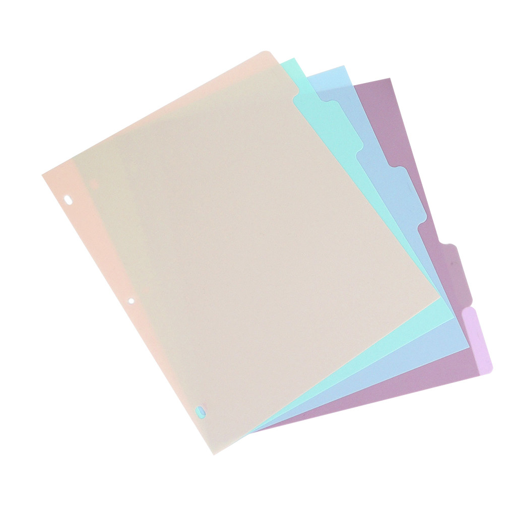 1 zestaw matowych przekładek A – Tab Divider A4 recenzja i cena
