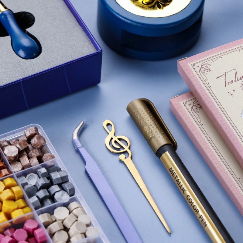 Kompletny zestaw do pieczęci z – Wax Seal Stamp Set recenzja i cena
