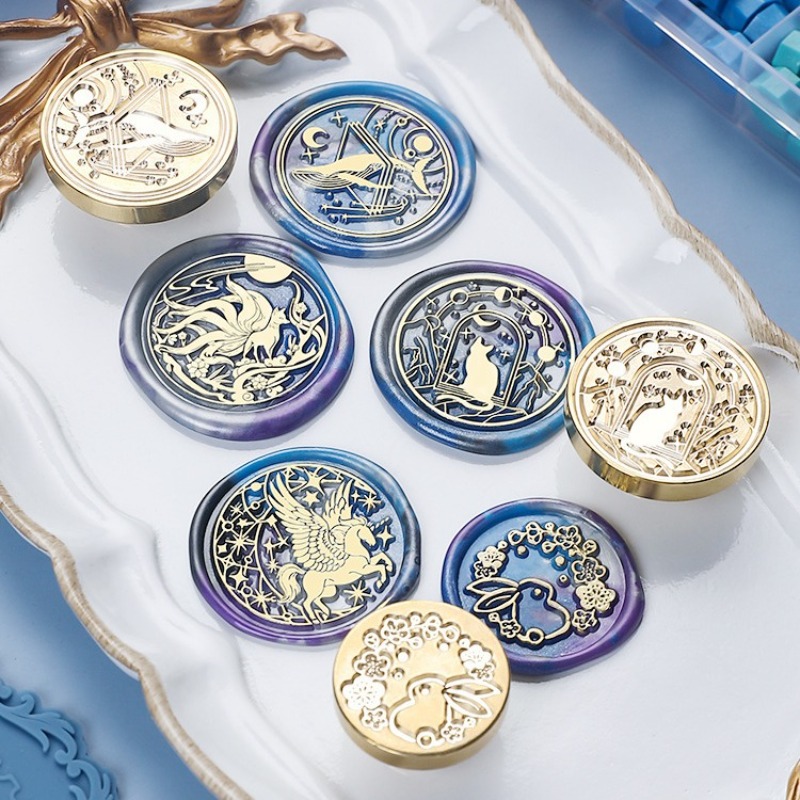 Kompletny zestaw do pieczęci z – Wax Seal Stamp Set recenzja i cena