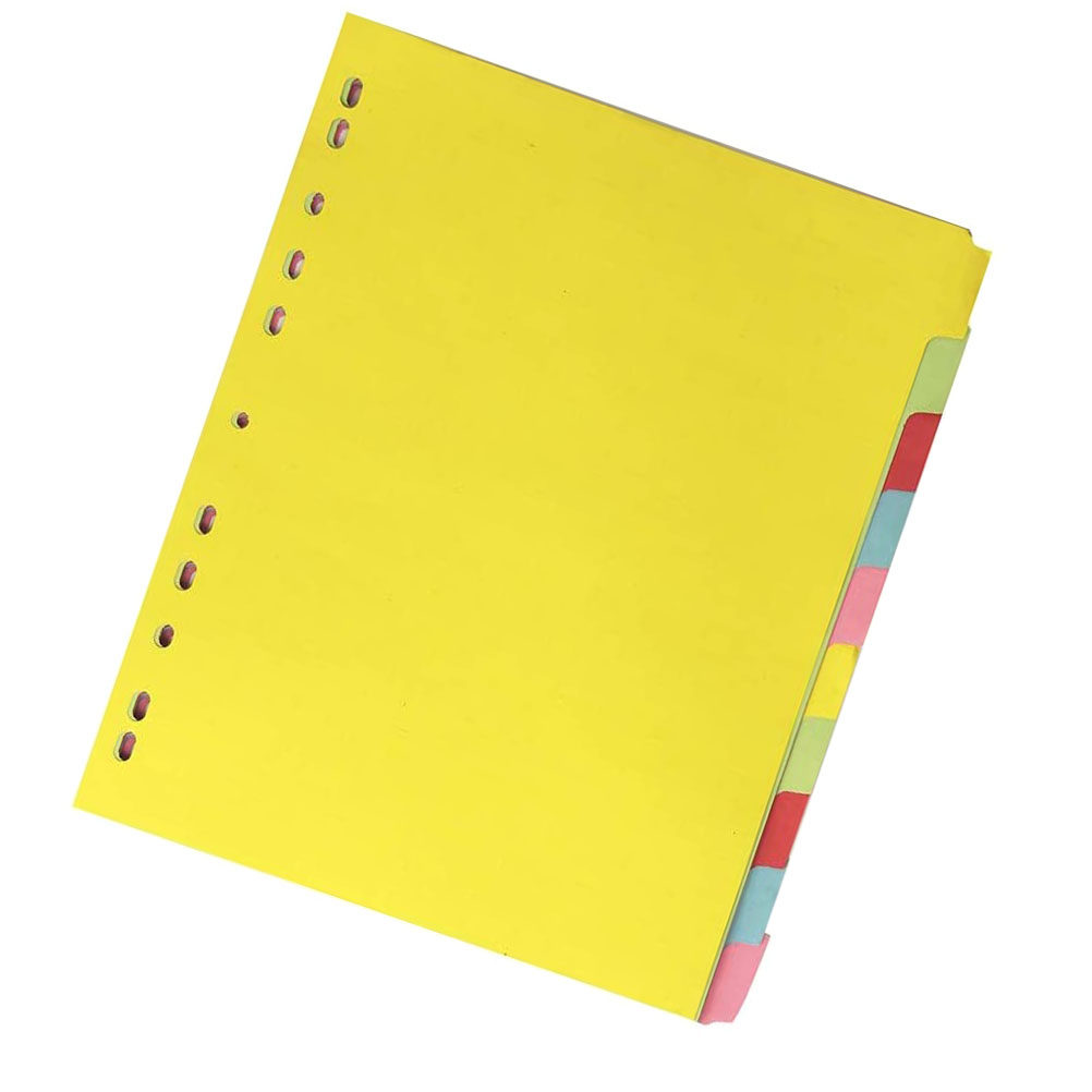 12 szt. przekładek indeksujący – Tab Divider A4 recenzja i cena