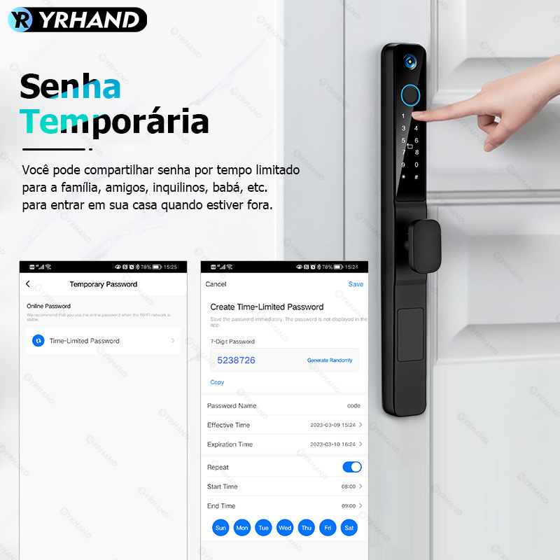 YRHAND fechadura eletronico cy – Letter Opener Brass recenzja i cena