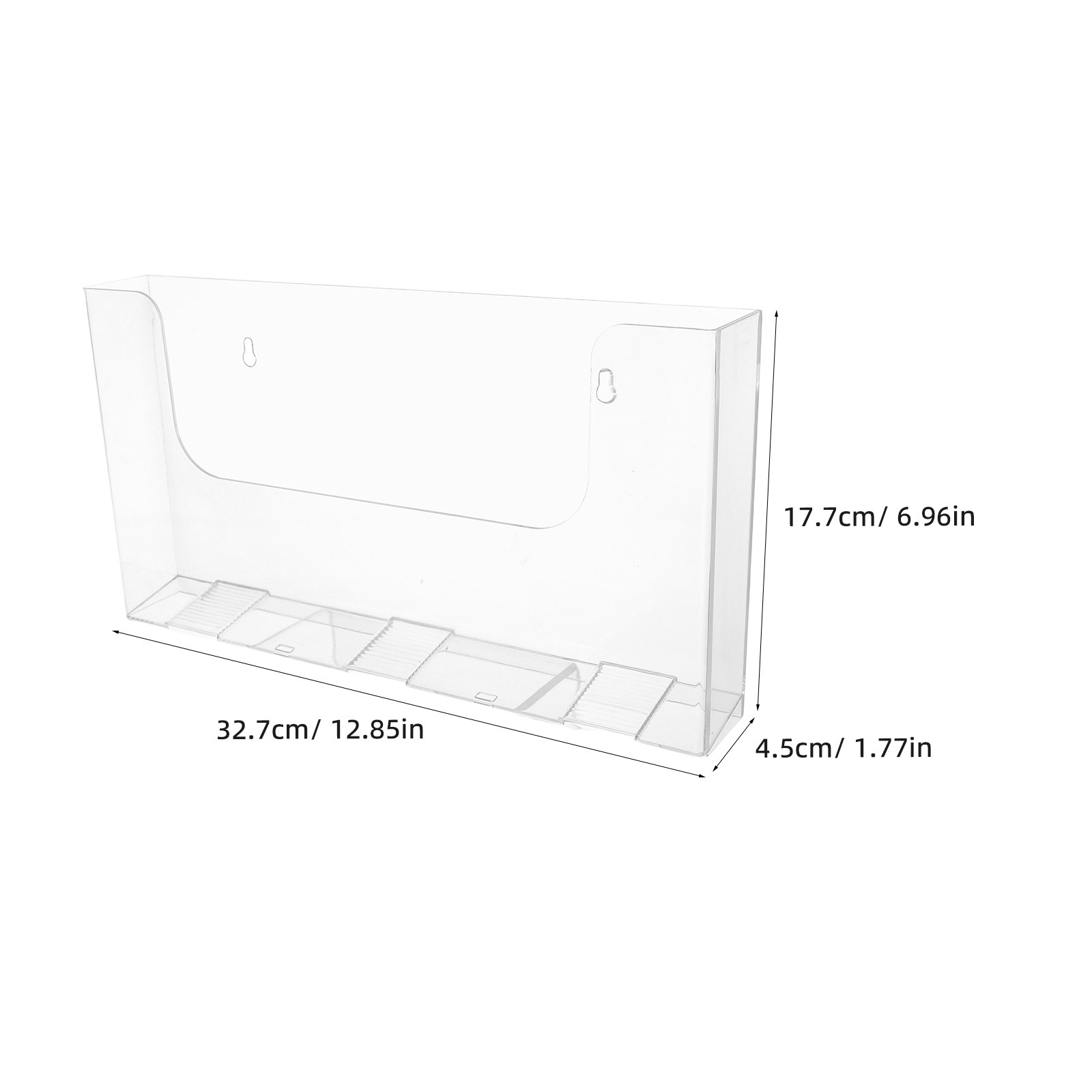 2 szt. ściennych uchwytów na c – Magazine Holder Rack recenzja i cena
